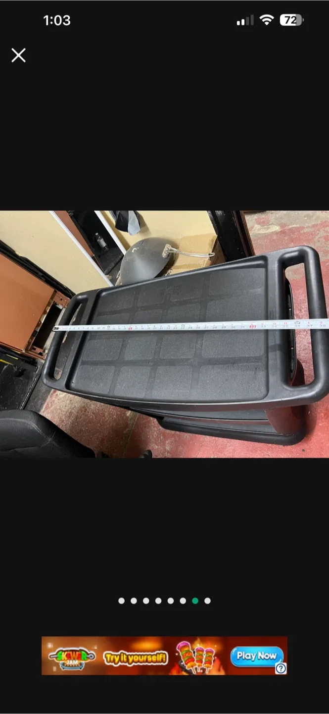 Black Utility Cart image indicator(7)