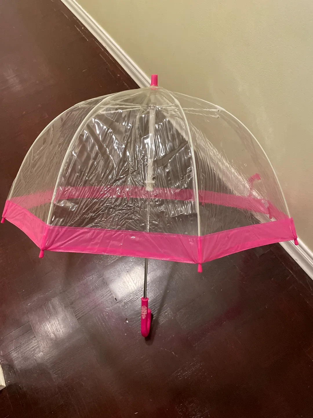 Two Kids Clear Dome Umbrellas image indicator(2)