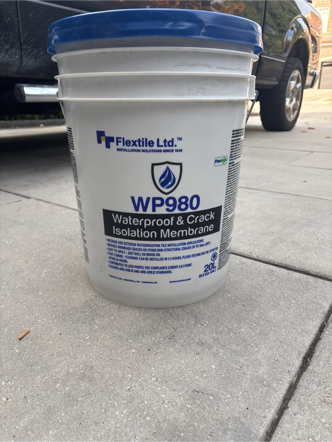 Flextile WP980 Waterproofing Membrane - 20L