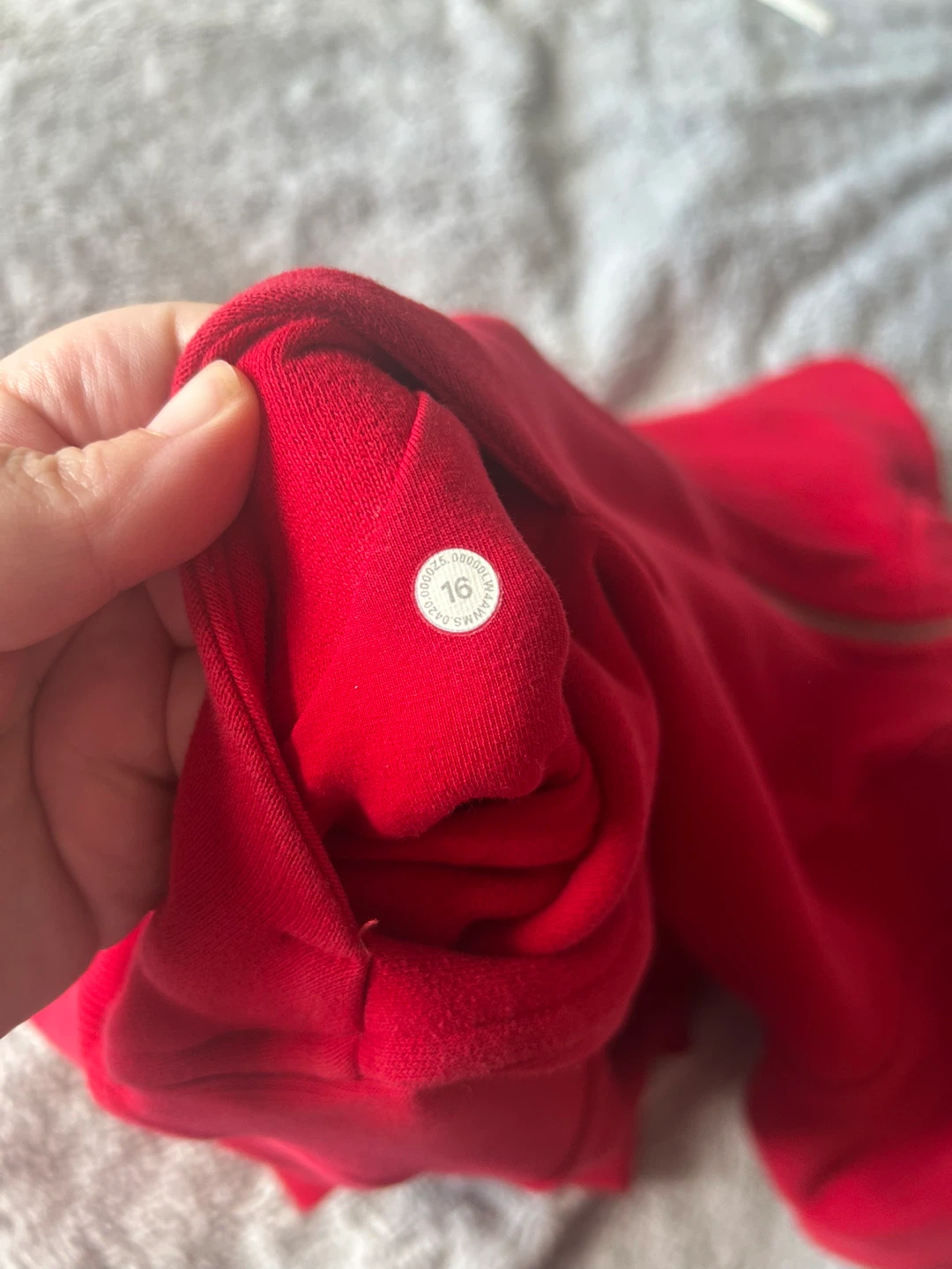 Lululemon Scuba Hoodie - Red, Size 16 - photo 2