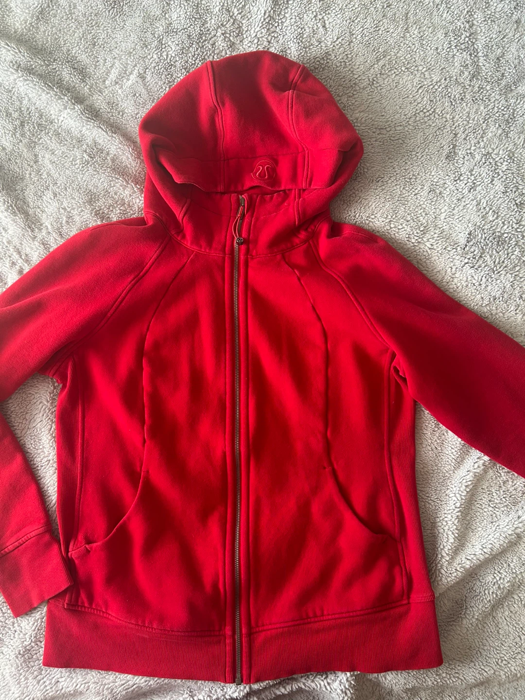 Lululemon Scuba Hoodie - Red, Size 16