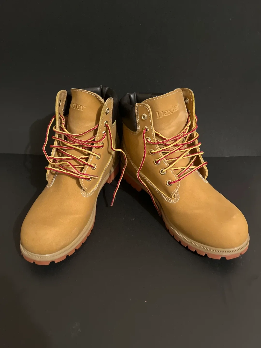 Dexter Comfort Tan Boots - Men's Size 11 image indicator(2)