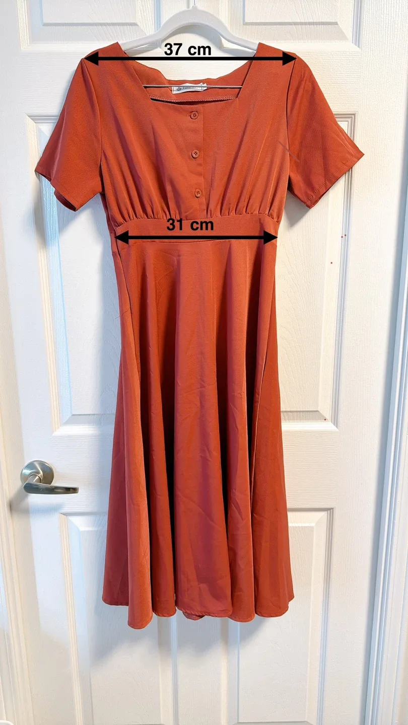 Terracotta Dress (Size Small)