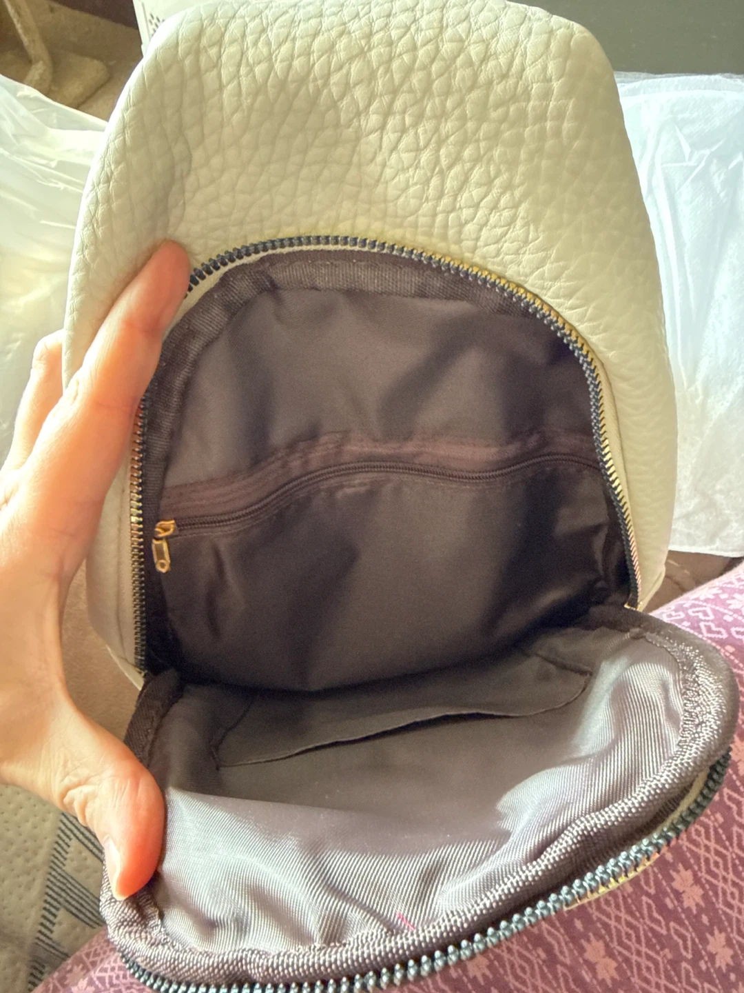 Beige Sling Bag - photo 3