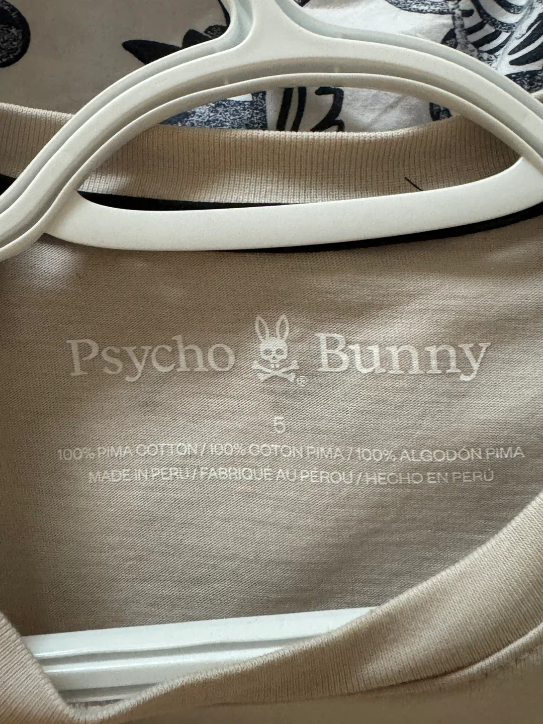 Psycho Bunny Rodman Graphic Tee - Size 5 image indicator(5)