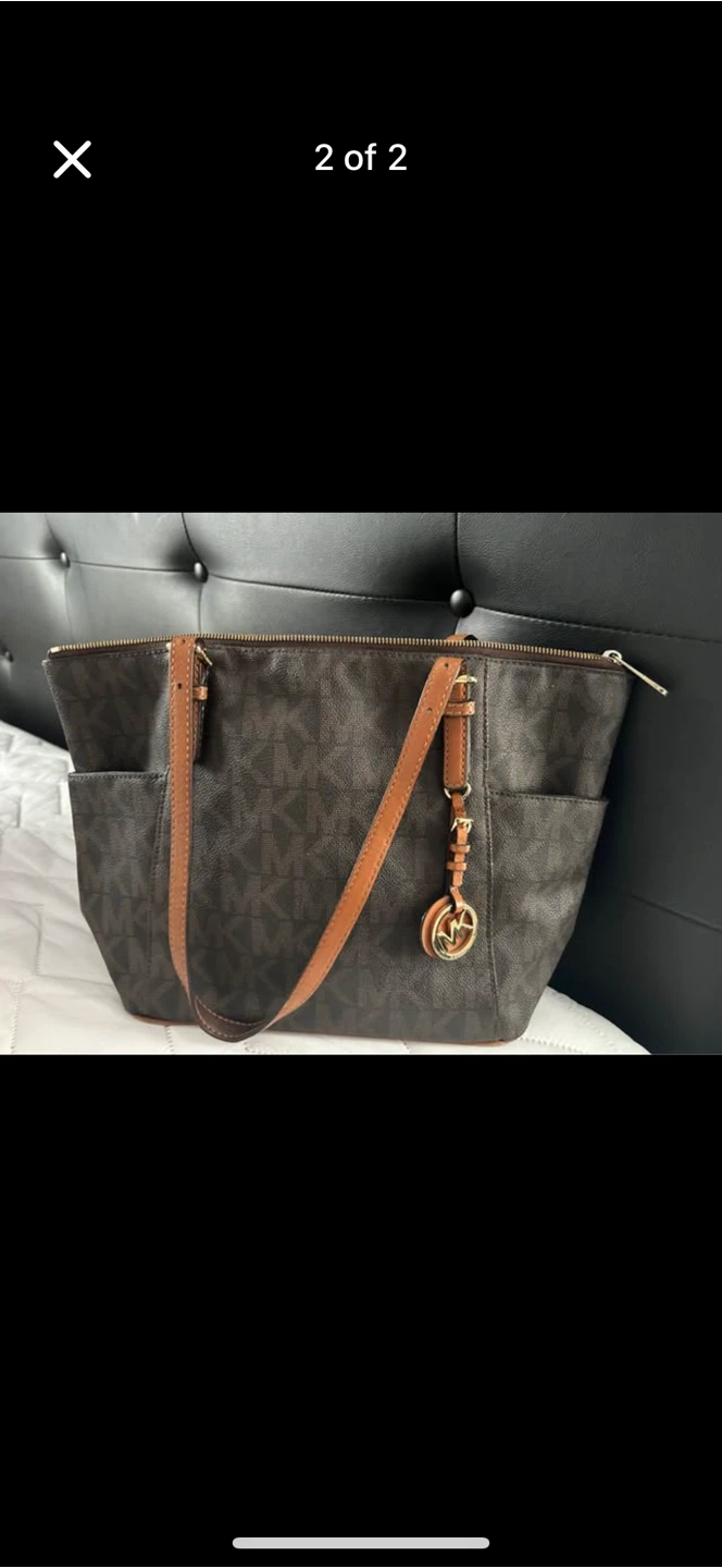 Michael Kors Brown Tote Bag