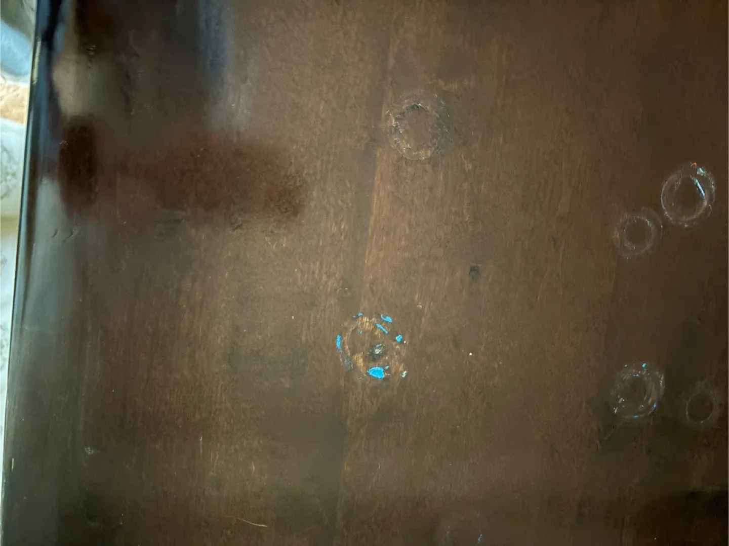 Dark Wood Dining Table image indicator(4)