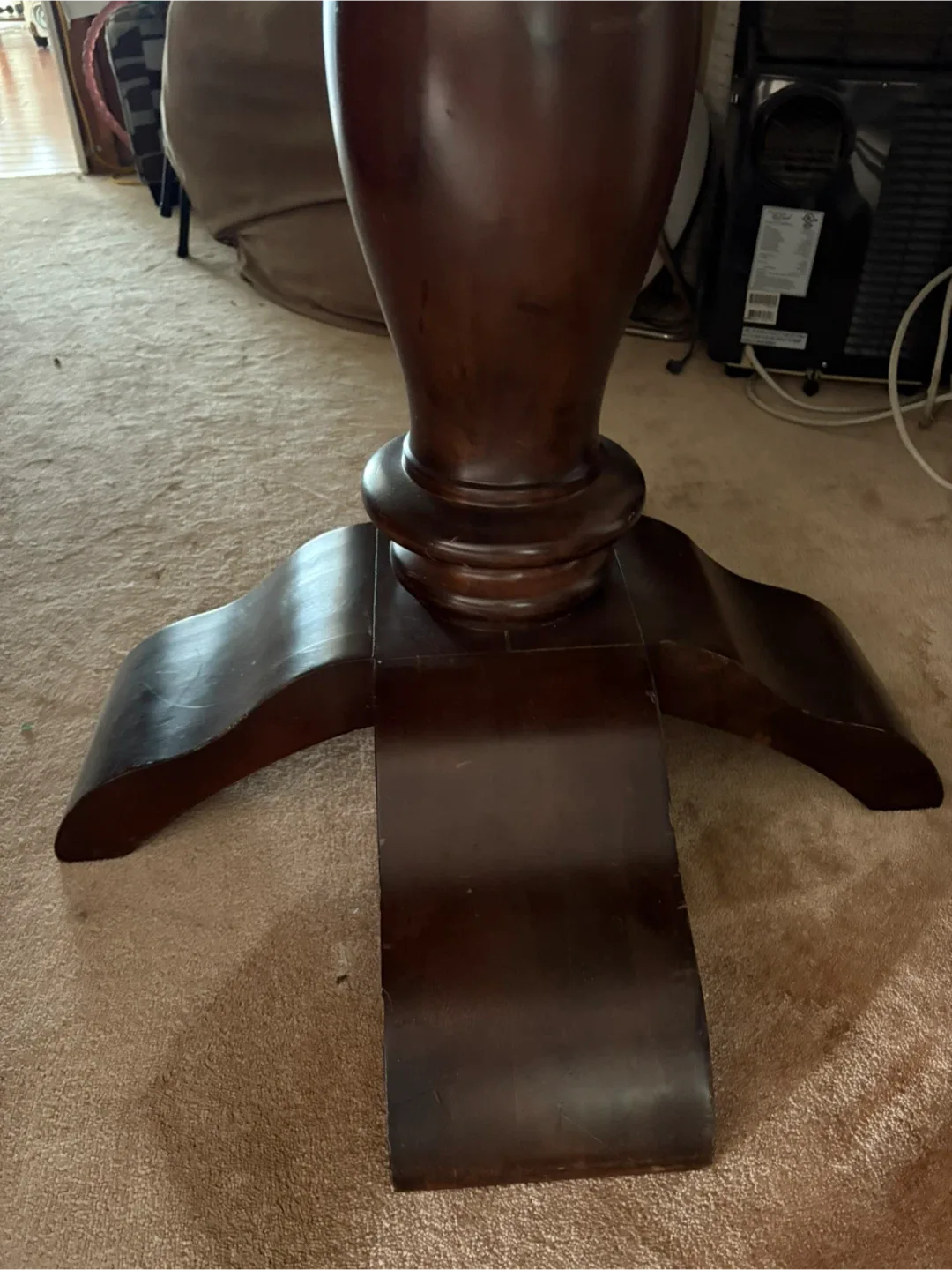 Dark Wood Dining Table image indicator(3)