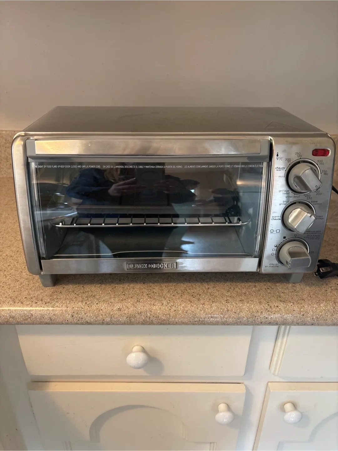 Black+Decker Toaster Oven image indicator(2)
