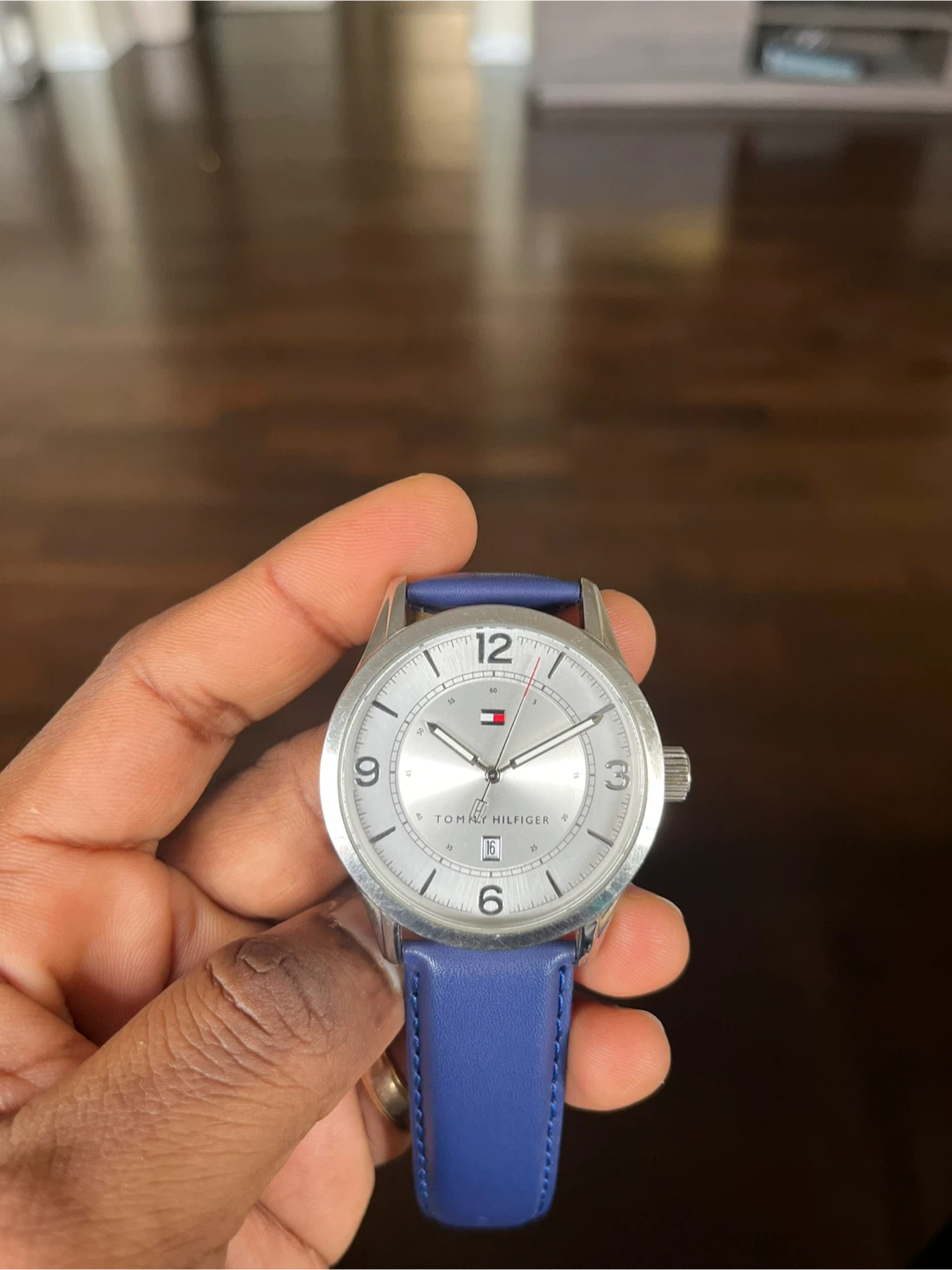 Tommy Hilfiger Watch - Blue Leather Strap