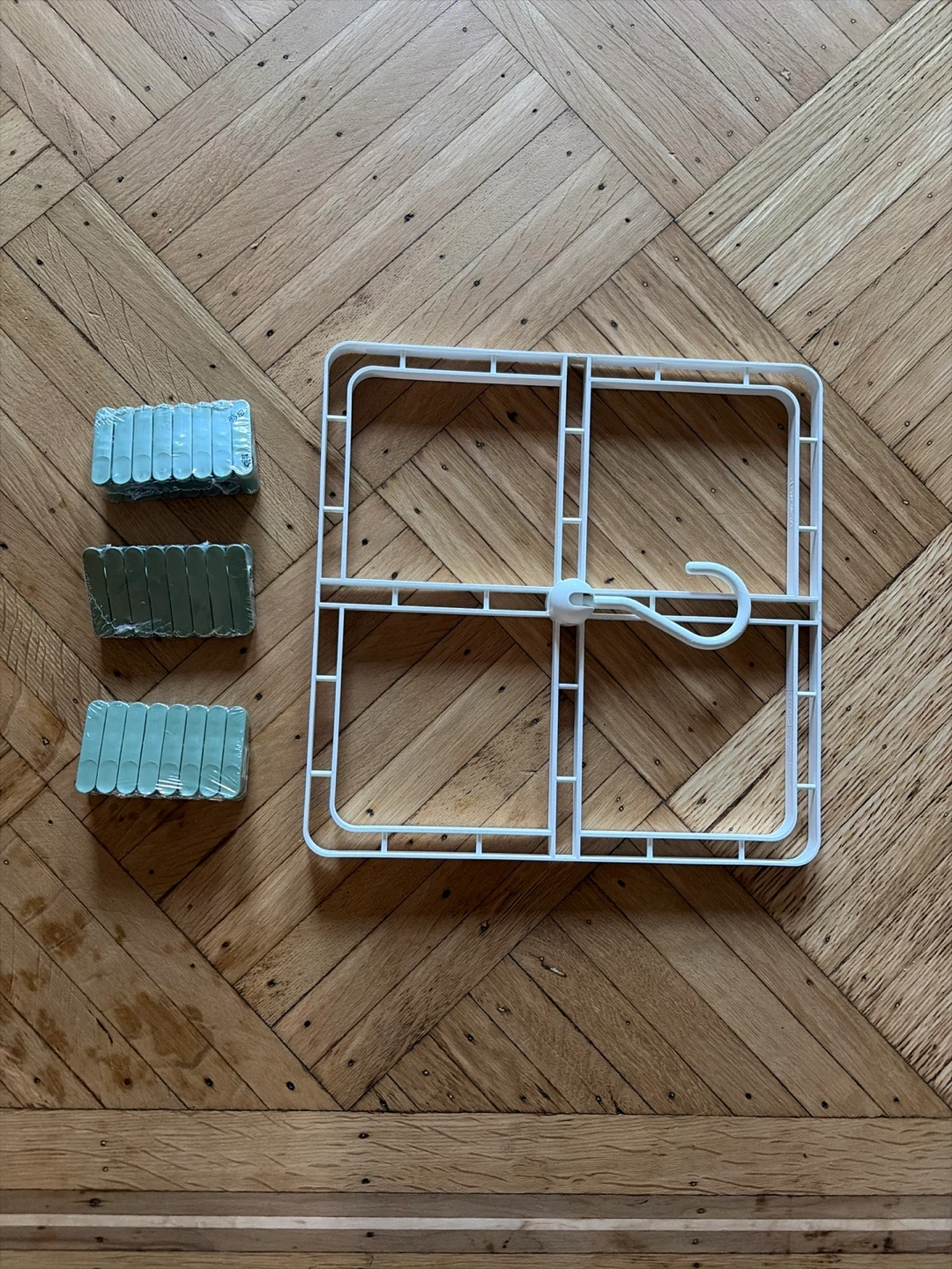 Clothes Drying Rack with Clips - photo 2