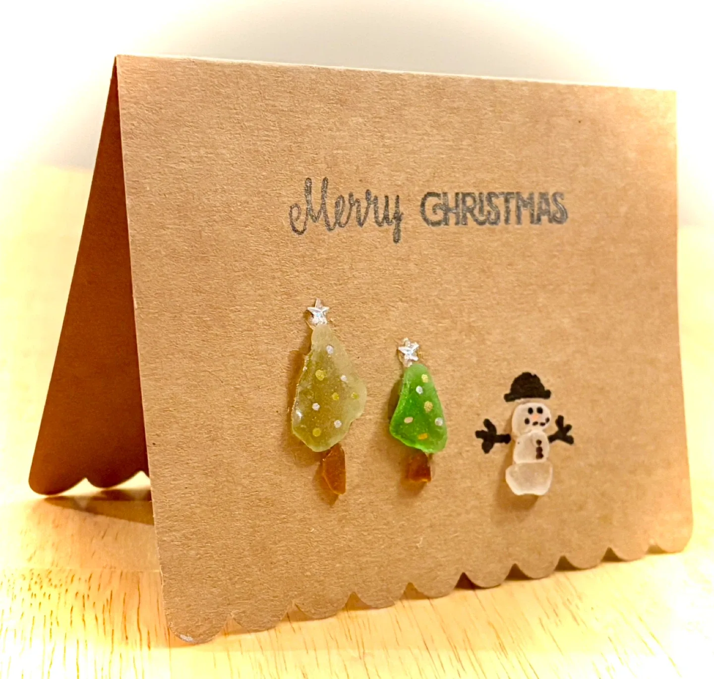 Handmade ‘BEACH GLASS’ Christmas Cards image indicator(6)