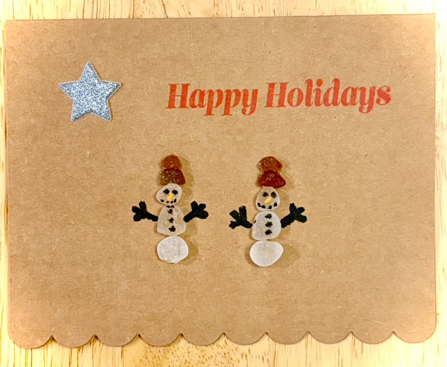 Handmade ‘BEACH GLASS’ Christmas Cards image indicator(7)