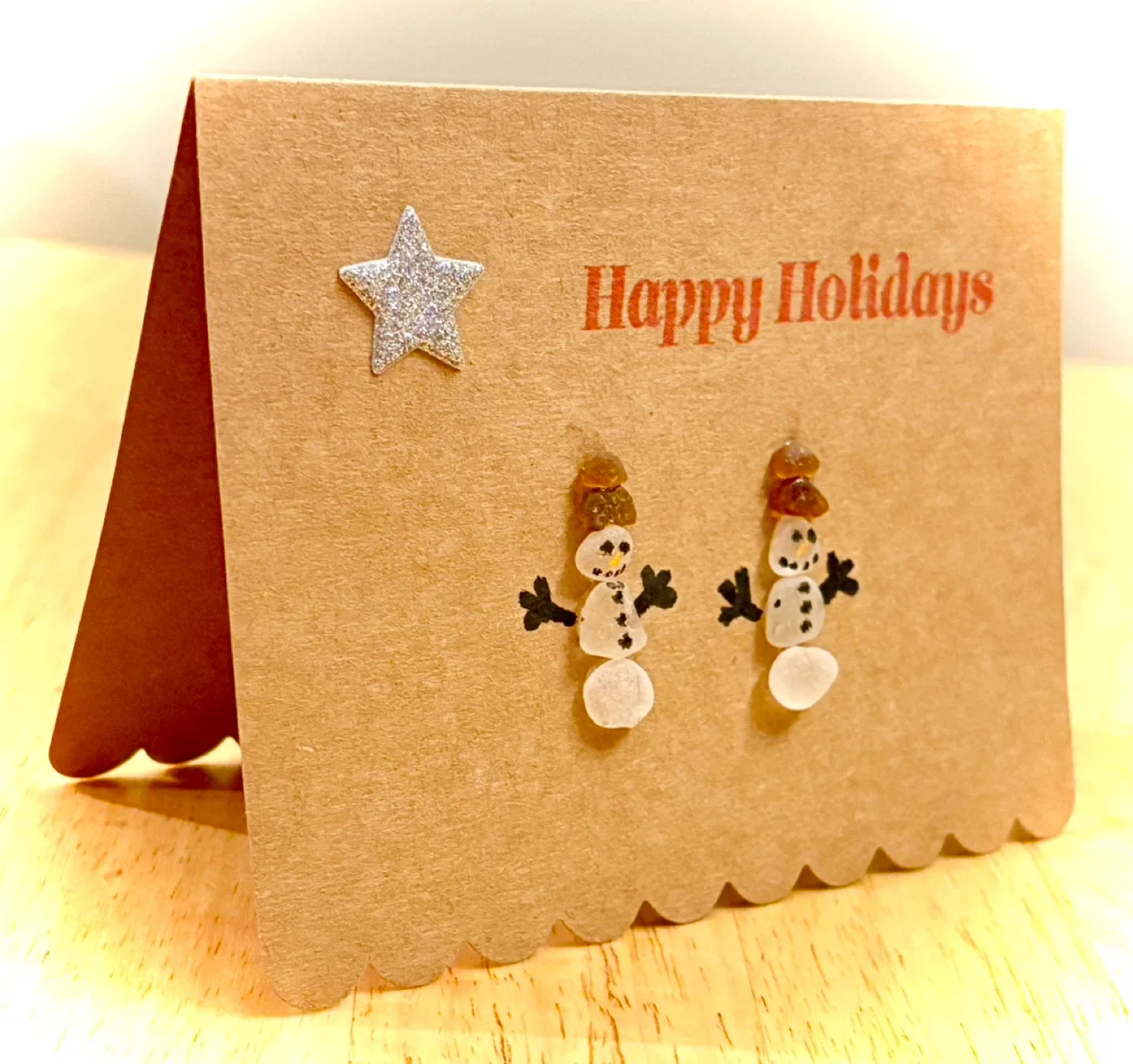 Handmade ‘BEACH GLASS’ Christmas Cards image indicator(8)