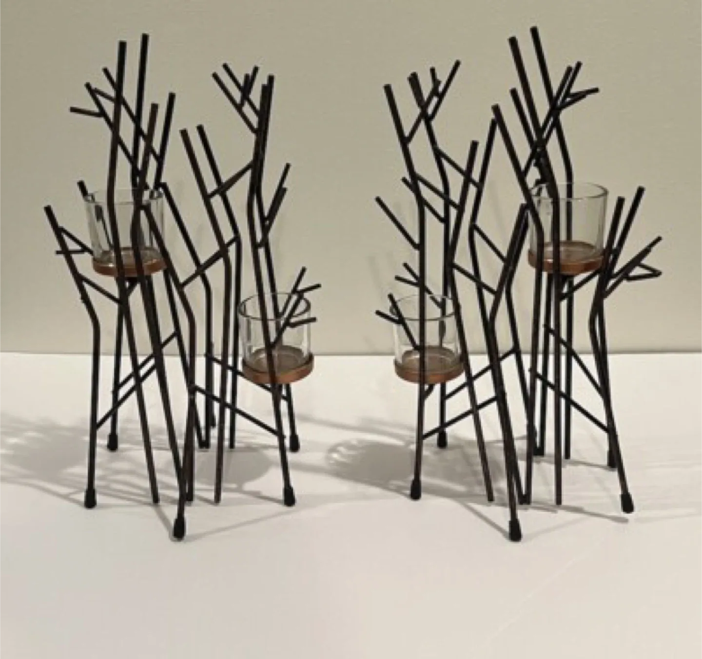 PartyLite Twinkling Twigs Votive/Tealight Holder image indicator(4)