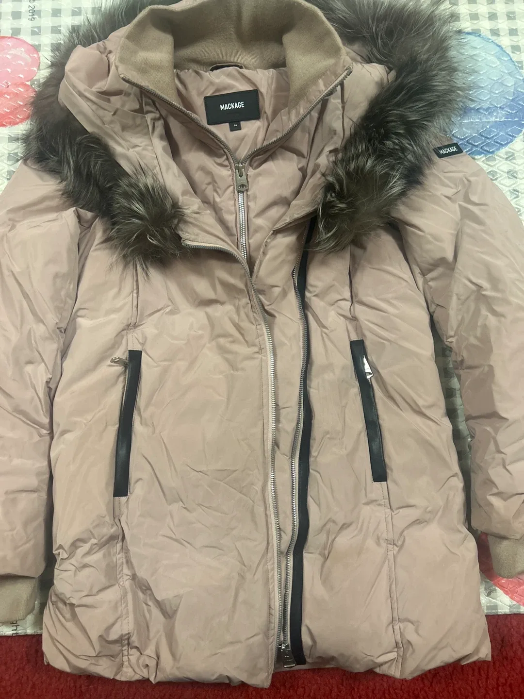 Mackage Keyereal Down Puffer Coat - Size 14 thumbnail