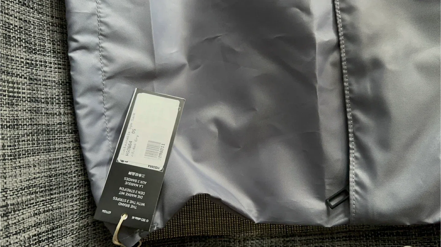 Adidas Gym Sack Bag - Grey image indicator(2)