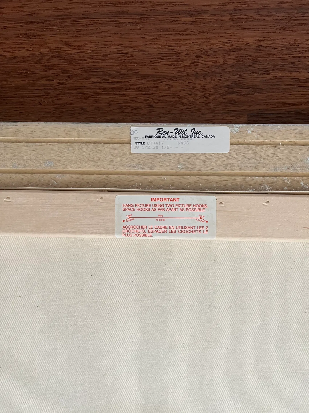 Ren-Wil Inc Framed Floral painting on canvas image indicator(4)