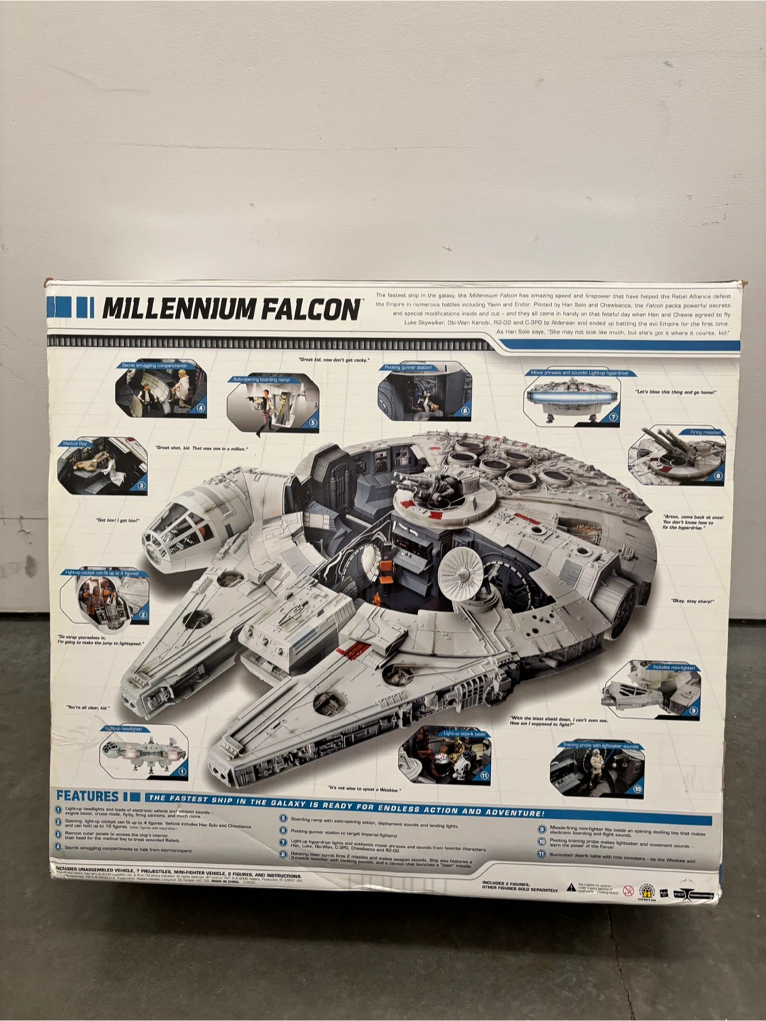 Star Wars Legacy Collection Millennium Falcon - photo 2