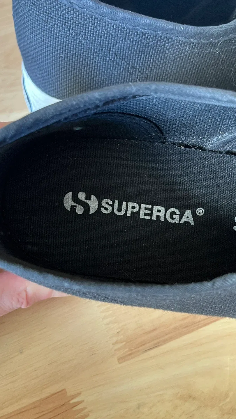 Superga Black Platform Sneakers image indicator(5)