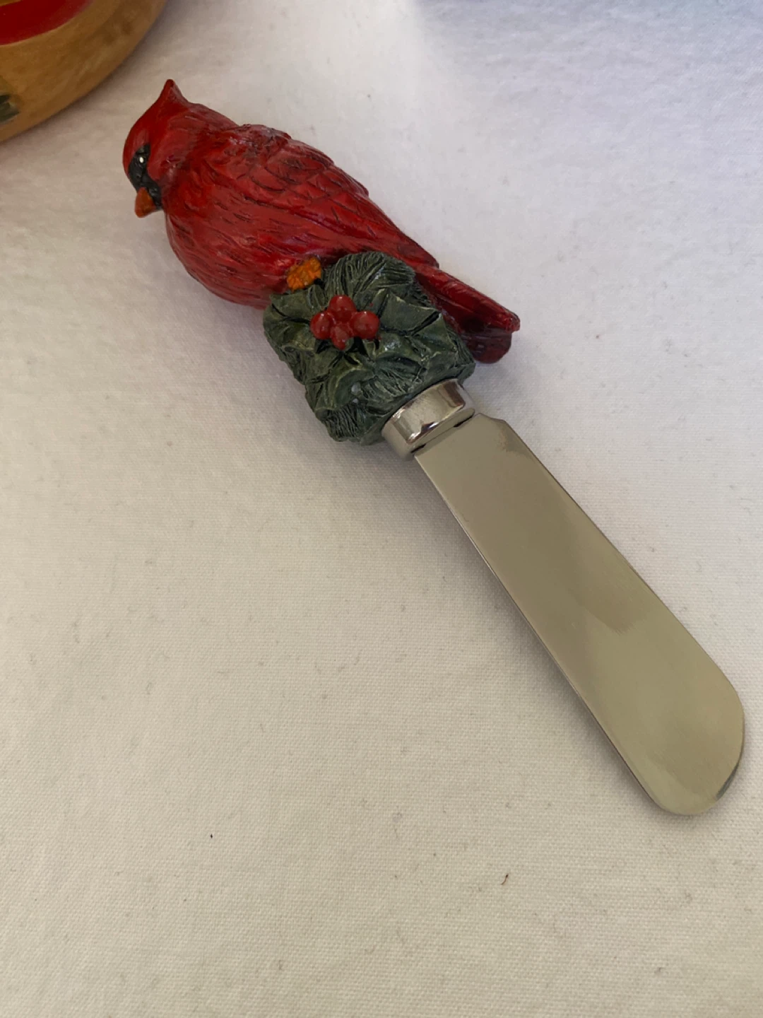 Winter Song Dip Bowl & Spreader Set - photo 2