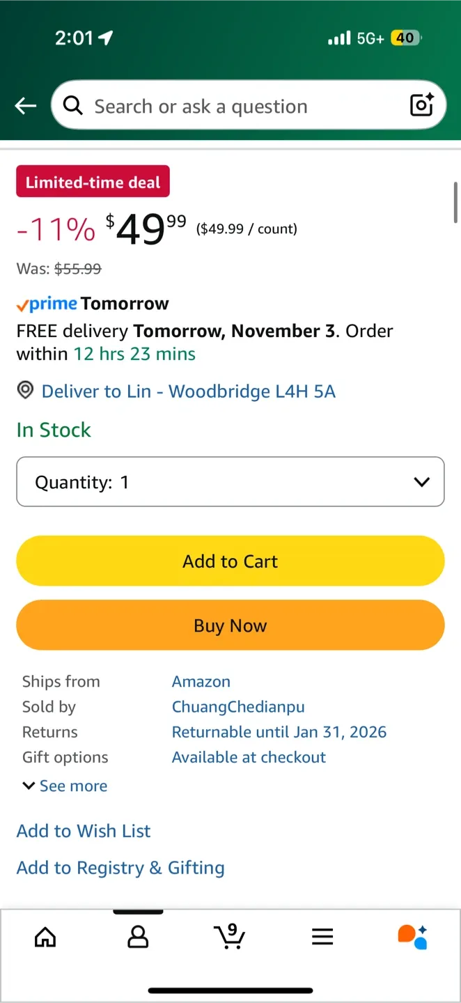 New in box! Ultrasonic Cleaner for retainer, jewelry, toothbrush image indicator(2)