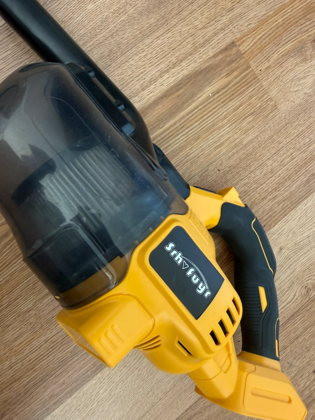 Schvfugr Handheld Vacuum - Yellow & Black