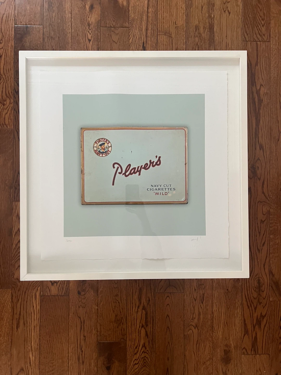 Player’s Cigarettes by Bryan Ulrich - Limited Edition 1/250
