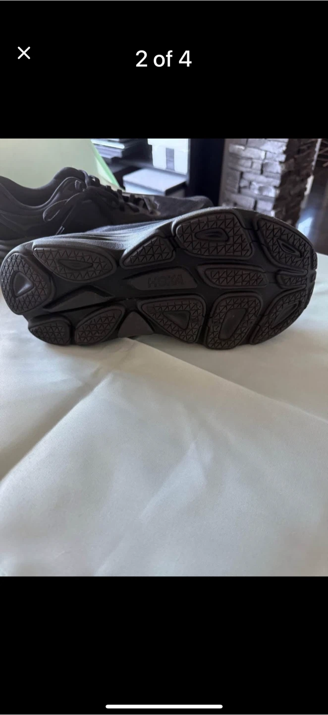 Hoka Bondi 8 All Black Running Shoes - photo 2