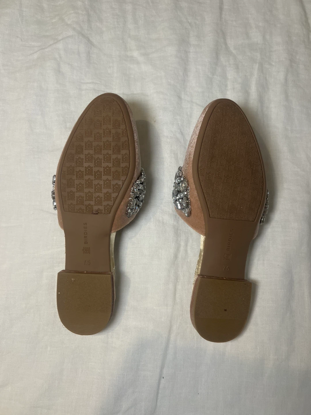Velvet Slippers, Size 7.5 - photo 4