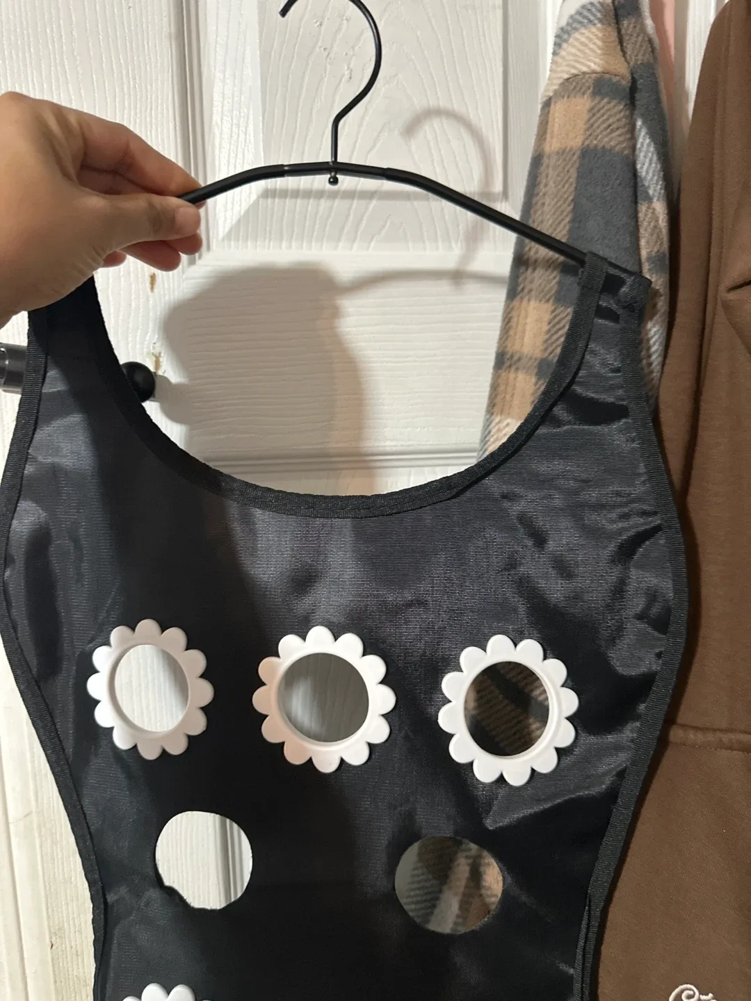 Hanging scarf Organizer - Black image indicator(4)