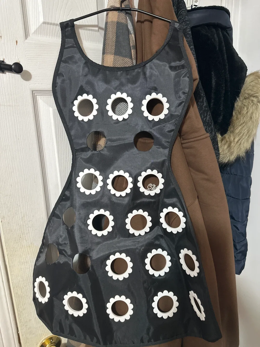 Hanging scarf Organizer - Black image indicator(3)