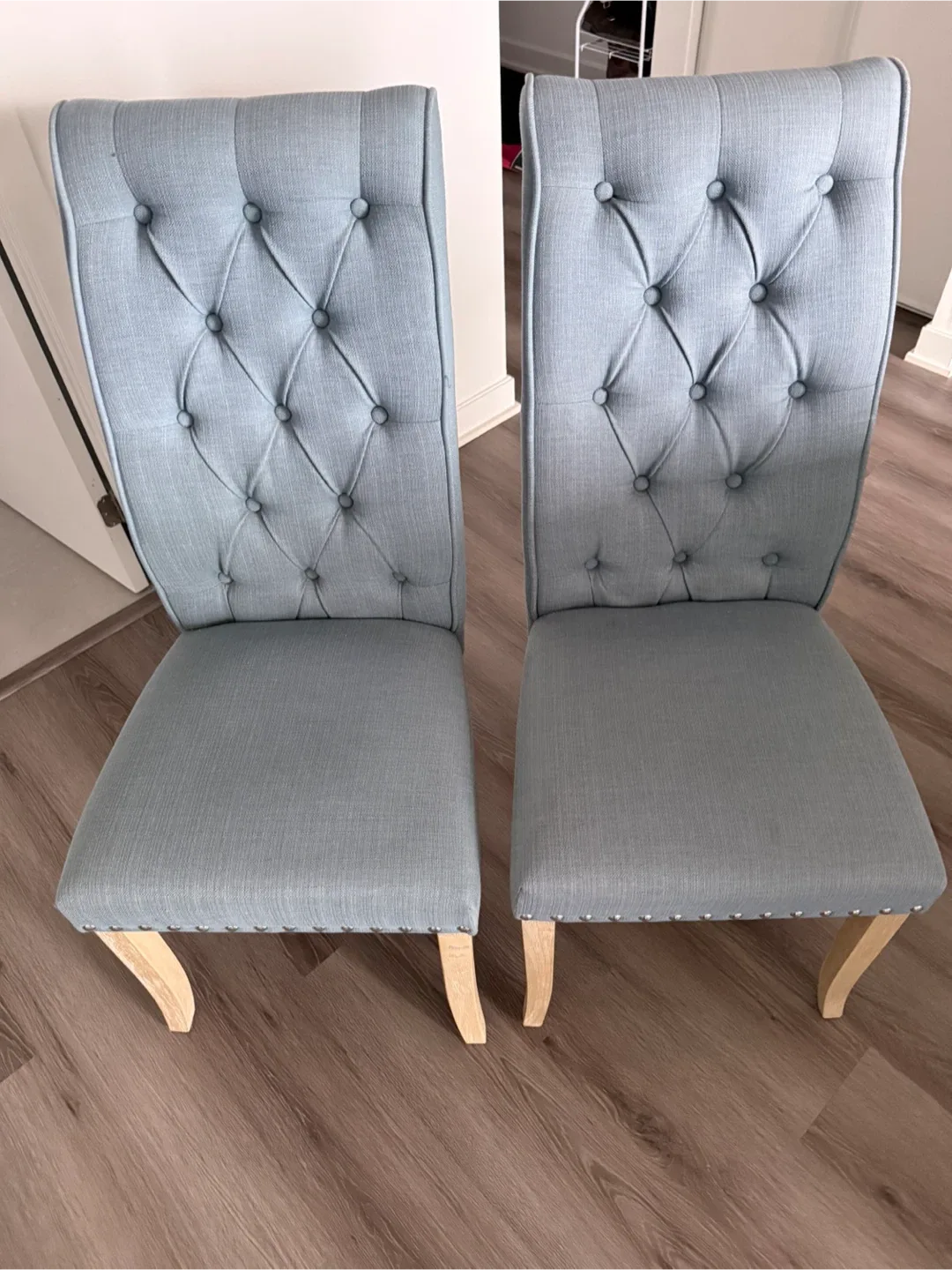 Set of 2 Upholstered Dining Chairs image indicator(2)