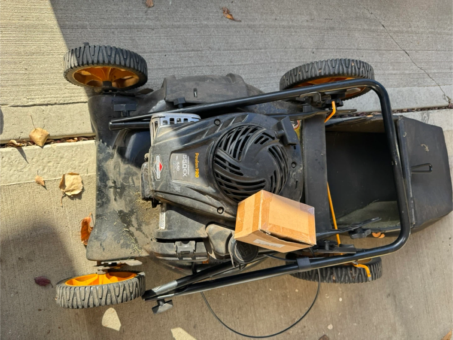 Poulan Pro 550EX Briggs & Stratton Lawn Mower - photo 2