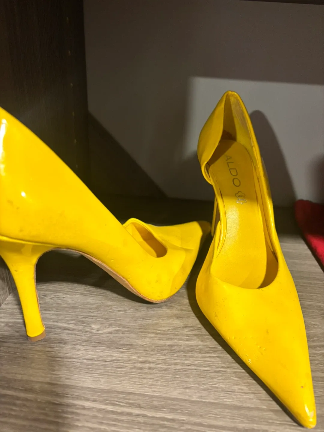 Aldo Yellow Heels image indicator(2)