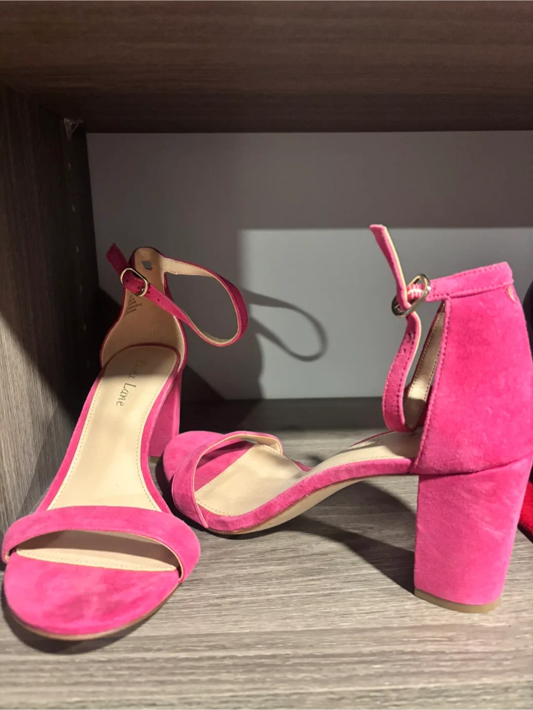 Pink Heeled Sandals - Size 8 image indicator(2)