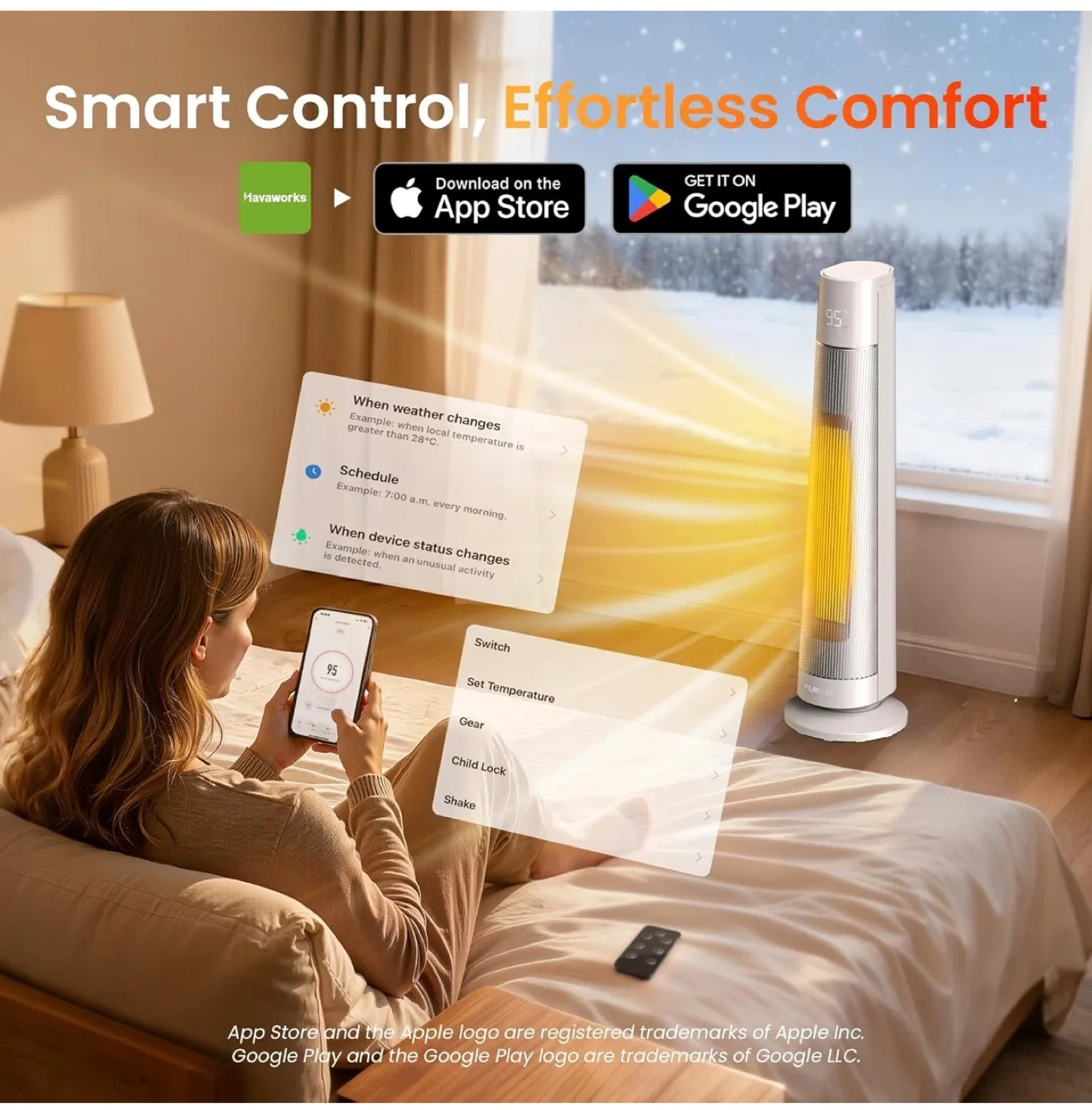 Space Heater - 5-in-1 Versatile Modes image indicator(3)