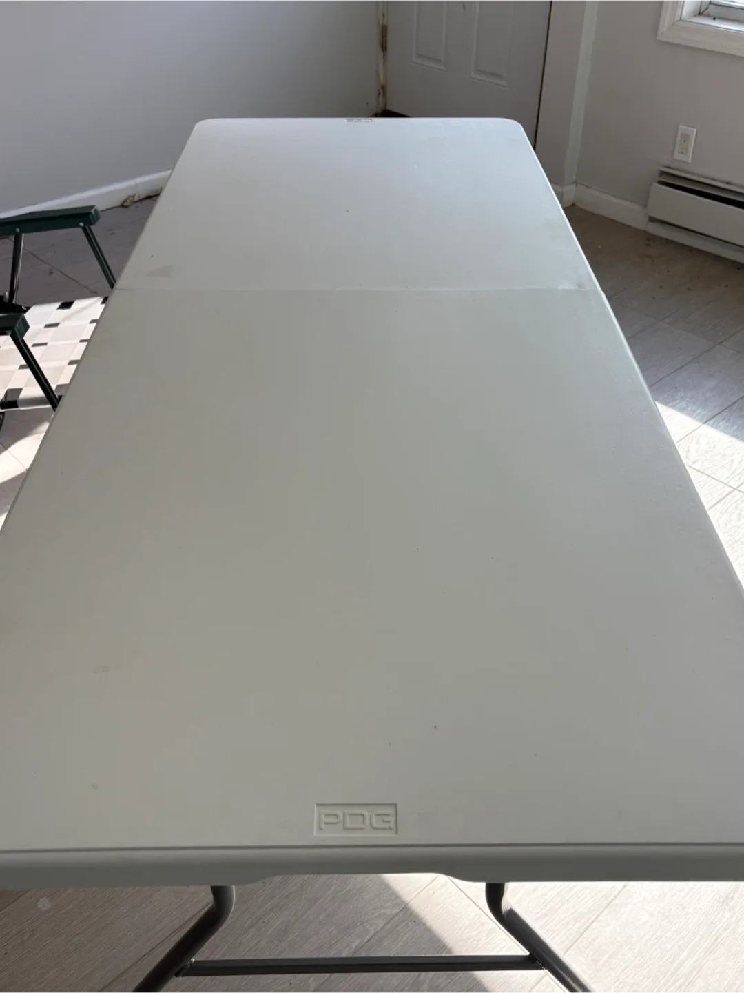 PDG White Foldable Table - move out sale! image indicator(2)