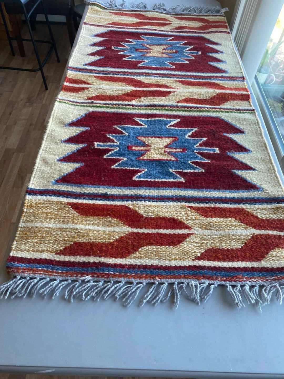 Handwoven Southwestern Style Runner Rug
