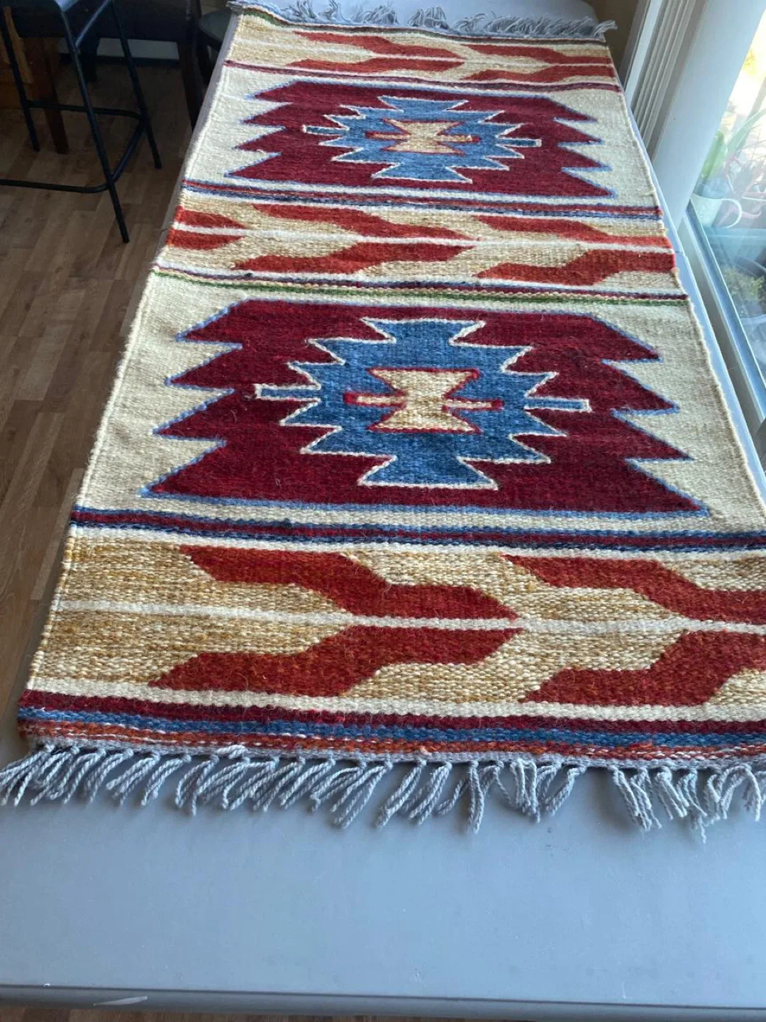 Handwoven Southwestern Style Runner Rug thumbnail