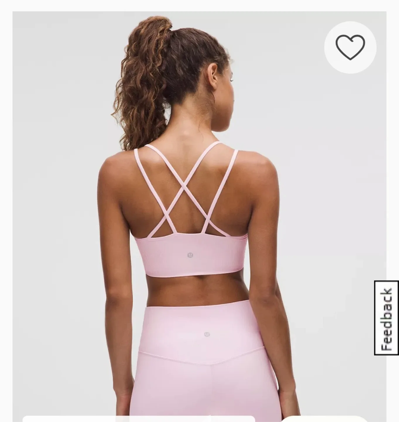 Brand New Lululemon Like a Cloud Bra - Size 4 image indicator(4)