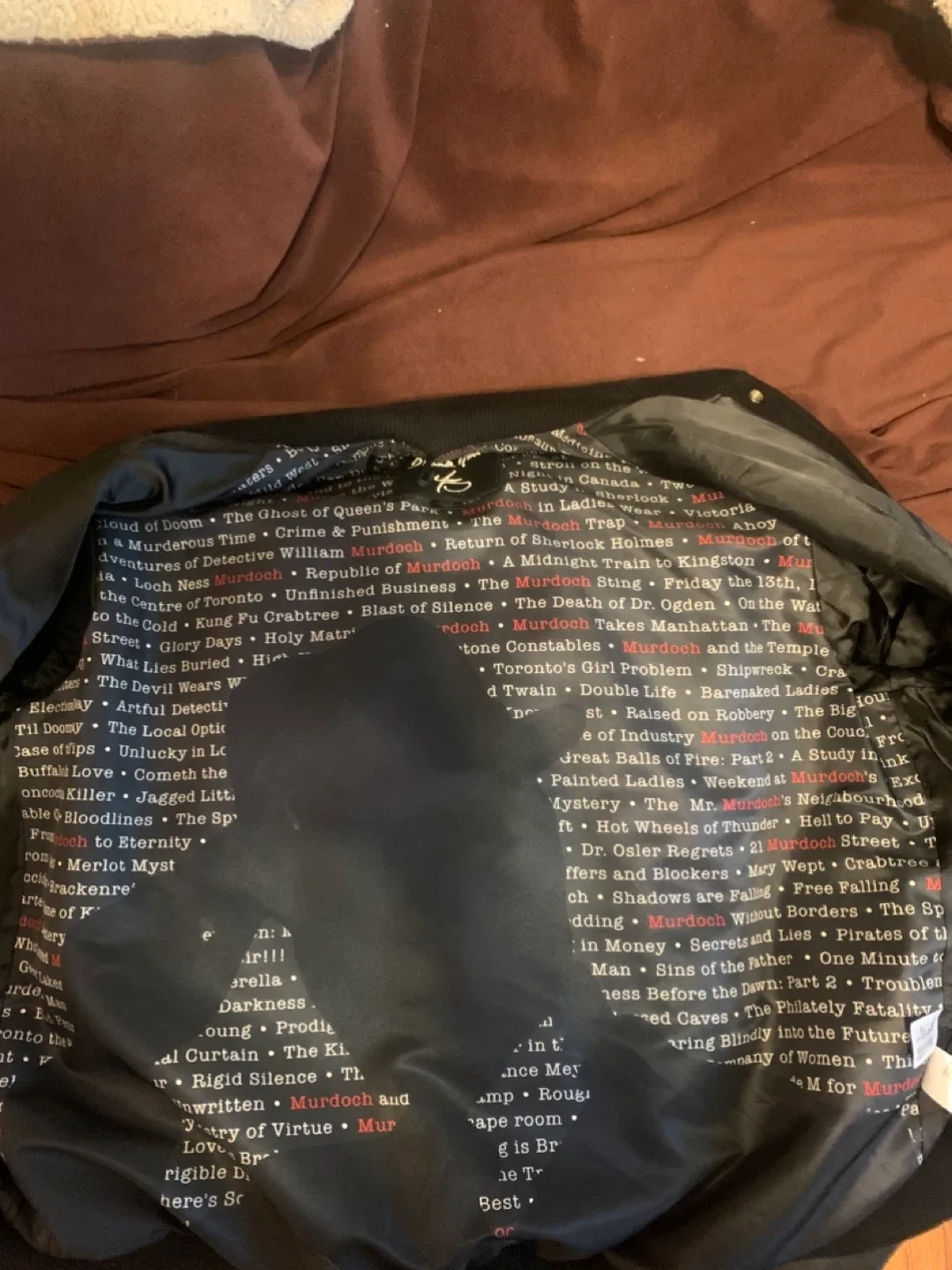 Murdoch Mysteries Roots Varsity Jacket image indicator(3)