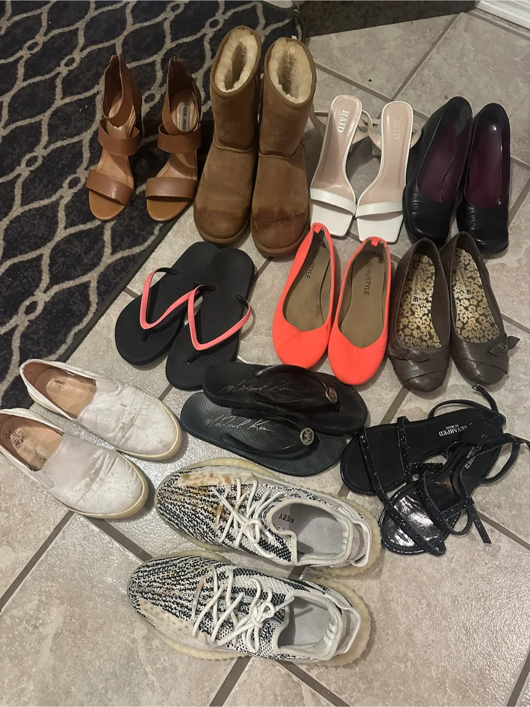 Assorted Shoes - Various Brands & Styles