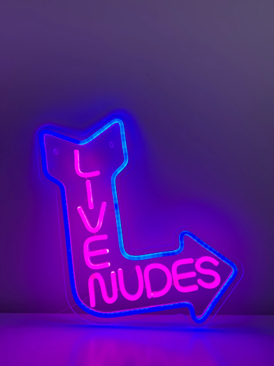 Live Nudes Neon Sign