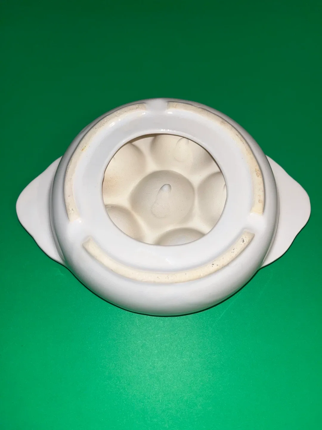 White Ceramic Escargot Dish image indicator(4)
