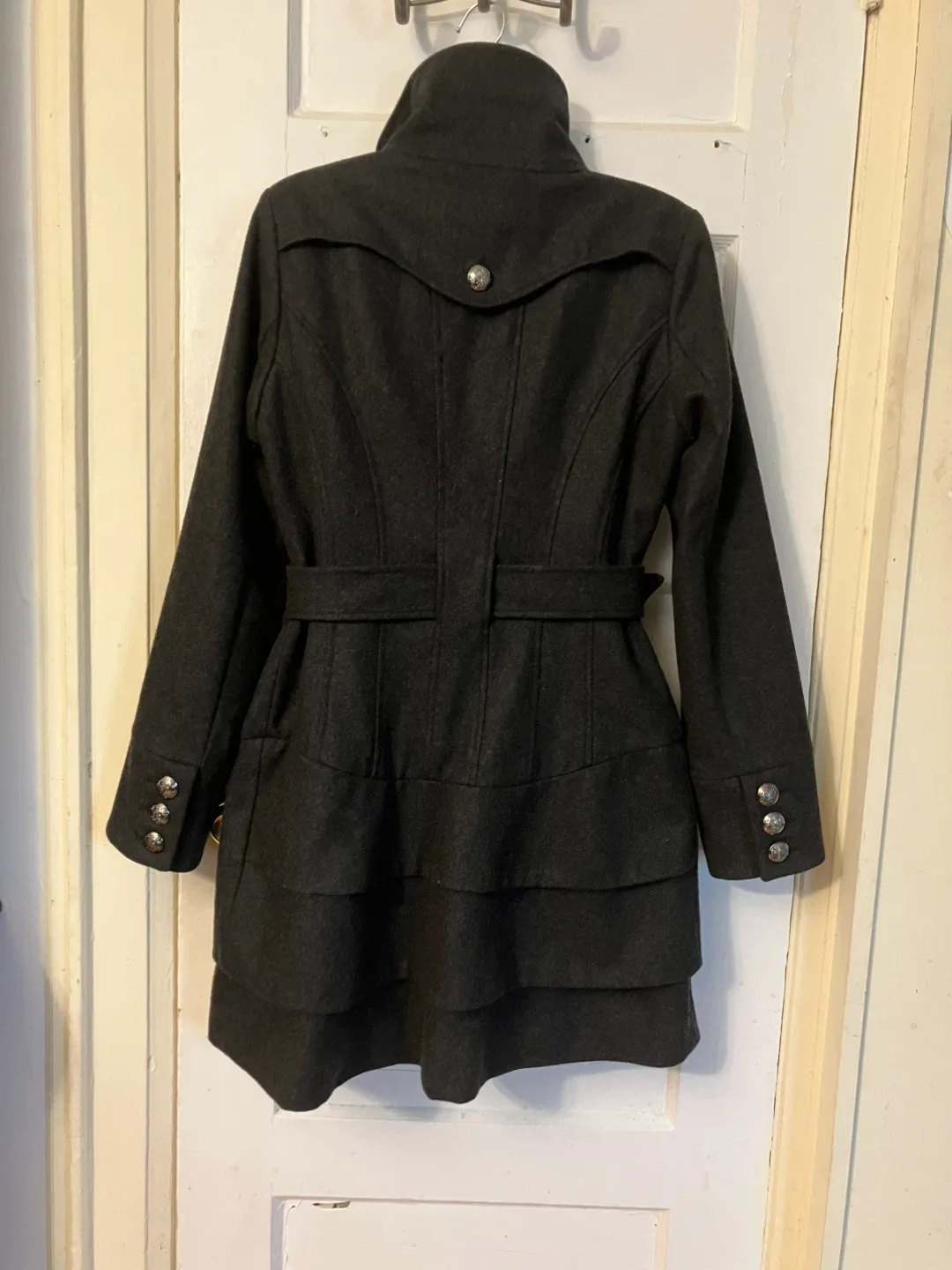 Guess Wool Blend Coat - Size S image indicator(3)