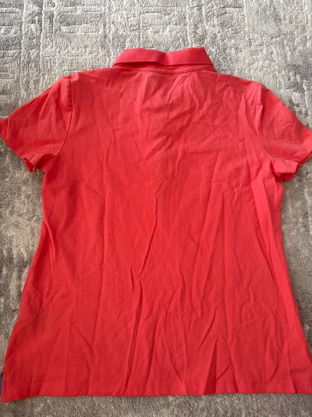 Women’s Tommy Hilfiger Coral Polo Shirt - Size L image indicator(3)