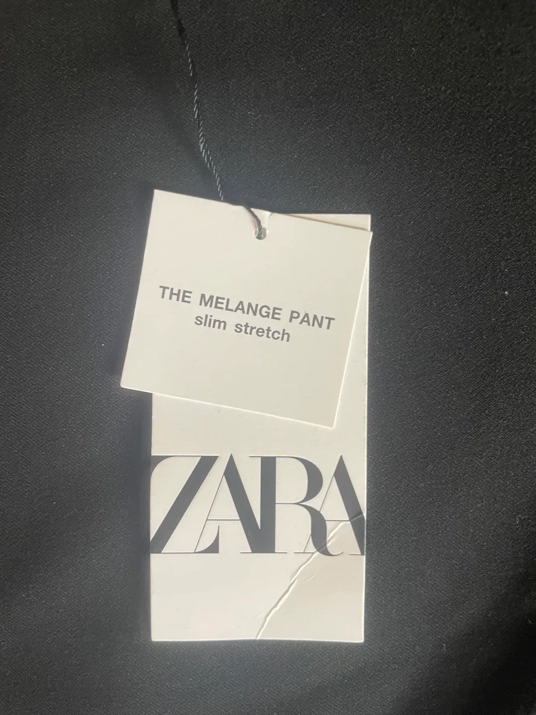 Zara The Melange Pant Slim Stretch - W32 image indicator(2)