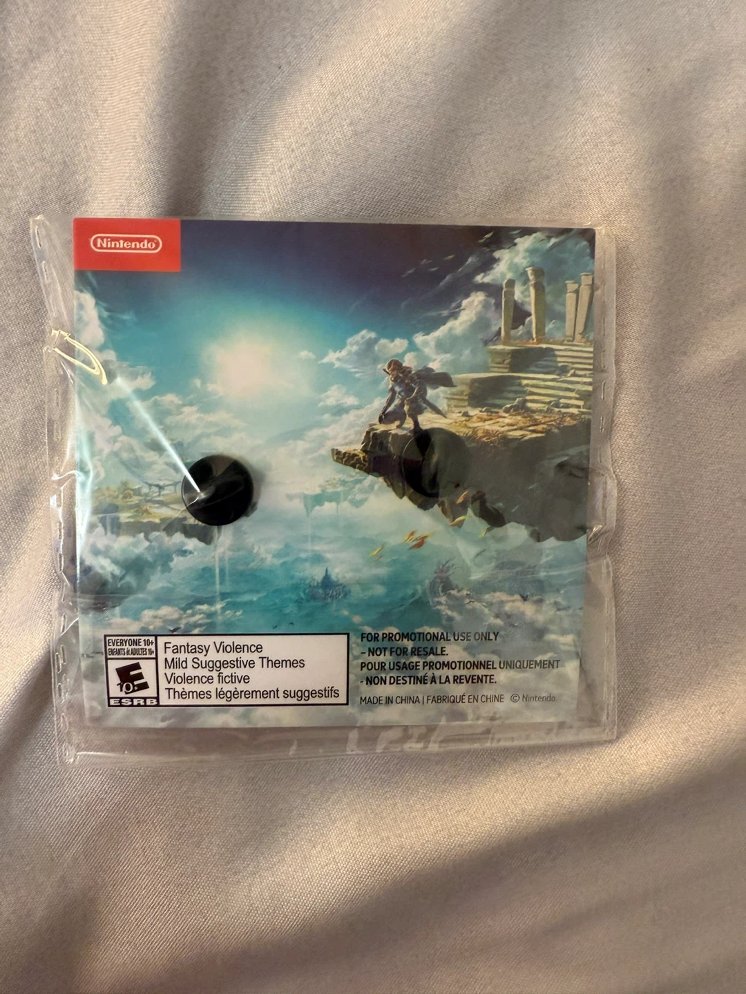 Zelda Tears of the Kingdom Preorder Promo Pin Set - photo 2