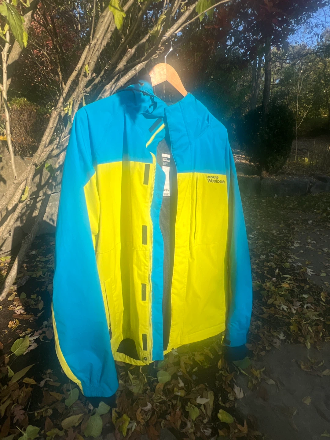 WestBeach Snowboard Jacket - Blue & Yellow